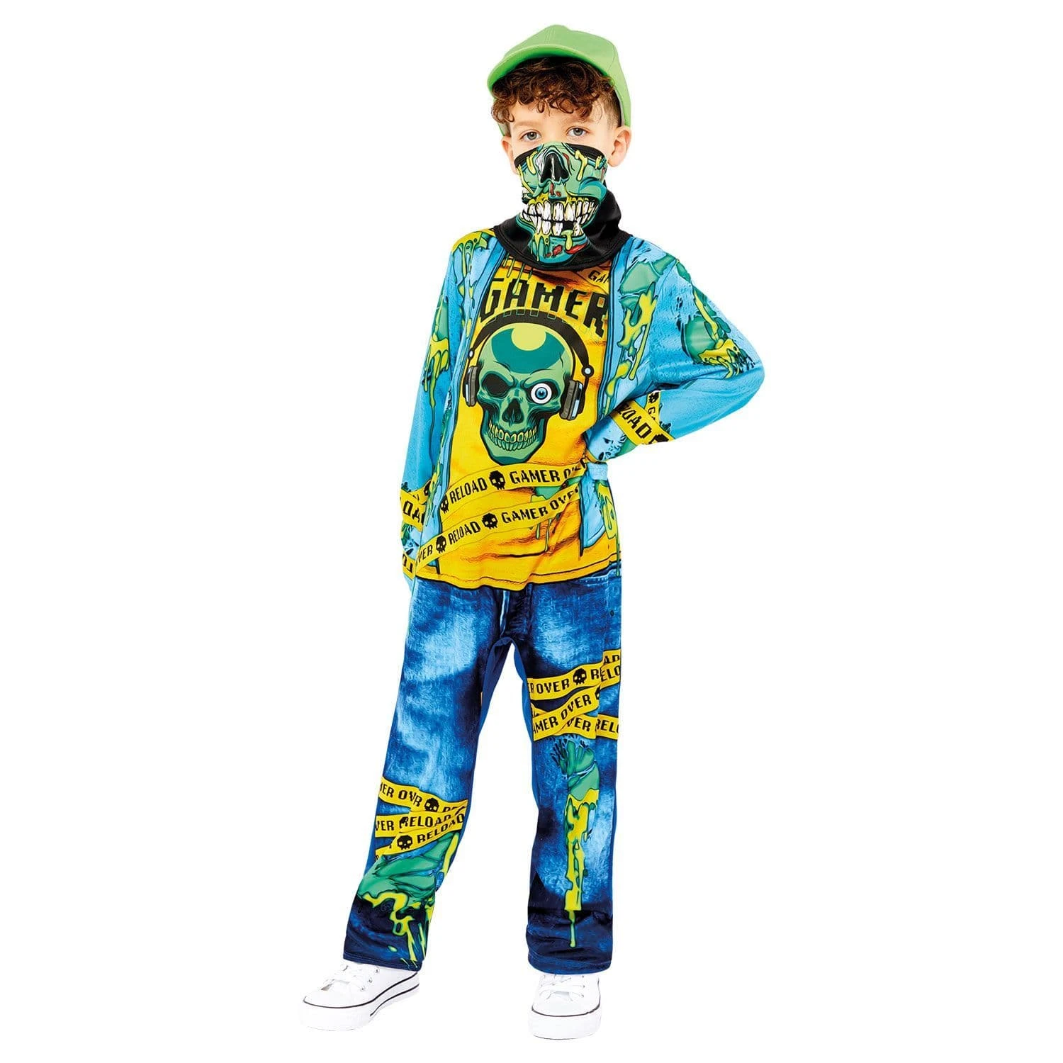 AMSCAN Boys Gaming Zombie Halloween Costume 3 AMSCAN Boys Gaming Zombie Halloween Costume