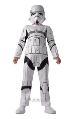 BOYS STAR WARS STORMTROOPER FANCY DRESS COSTUME AGE 9-10