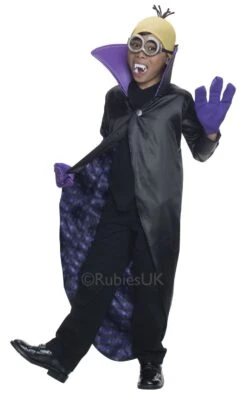 Childs Minions Dracula Costume