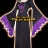 Smiffys DARK PRINCESS BLACK/PPL -Halloween Costume Store dark princess black ppl 10837 p