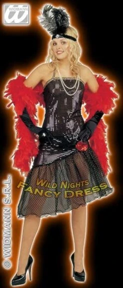 DELUXE 20's TIFF FLAPPER DRESS XL