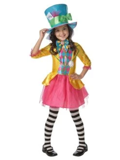 Disney Alice In Wonderland Mad Hatter Girl Costume