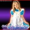 Disney Deluxe Girls Alice In Wonderland Costume -Halloween Costume Store disney deluxe girls alice in wonderland costume 16436 p