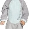 AMSCAN Disney Eeyore Vintage Romper With Hat Baby Costume -Halloween Costume Store disney eeyore vintage romper with hat baby costume 62292 1 p