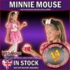 Disney Girls Pink Cup Cake Minnie Mouse Costume -Halloween Costume Store disney girls pink cup cake minnie mouse costume 48945 p
