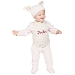 AMSCAN Disney Piglet Vintage Romper With Hat