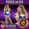 Smiffys FANCY DRESS COSTUME # Fever Alice Costume 1 Smiffys FANCY DRESS COSTUME # Fever Alice Costume -Halloween Costume Store fancy dress costume fever alice costume 48139 p