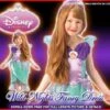 FANCY DRESS ~ GIRLS DELUXE DISNEY PRINCESS ARIEL LARGE AGE 7-8