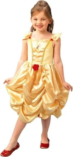 GIRLS ~ DISNEY PRINCESS GOLDEN BELLE CLASSIC LARGE AGE 7-8