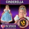 Girls Disney Princess Shimmer Cinderella Costume -Halloween Costume Store girls disney princess shimmer cinderella costume 49180 p