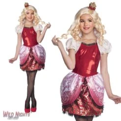 Girls Ever After High Apple White Costume