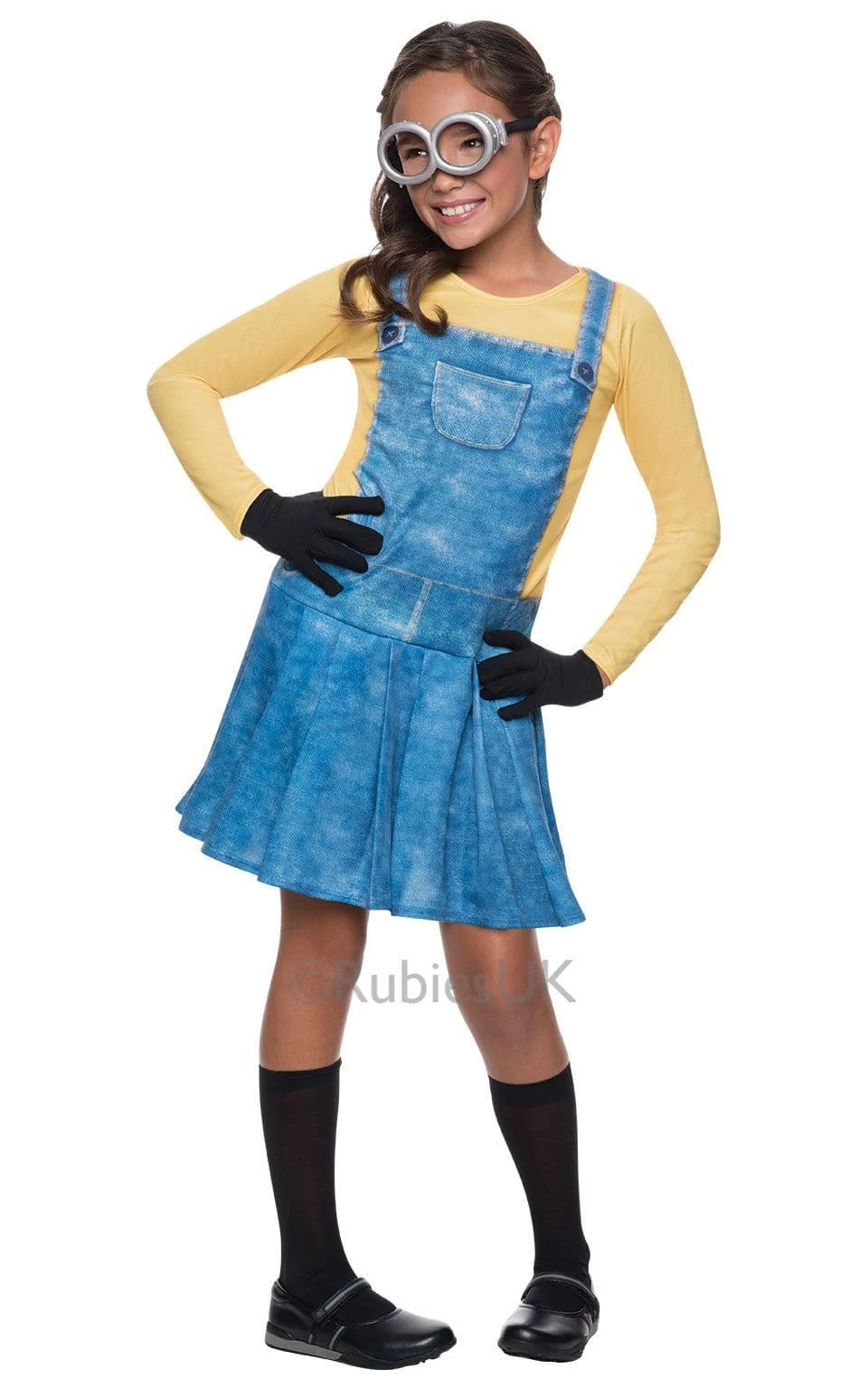 Girls Minions Dress Costume 3 Girls Minions Dress Costume