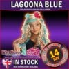 Girls Monster High Lagoona Blue Wig -Halloween Costume Store girls monster high lagoona blue wig 43537 p