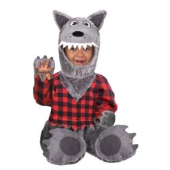 AMSCAN Halloween Baby Wolf Fancy Dress Costume