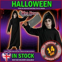 HALLOWEEN FANCY DRESS ~ BOYS HORROR ROBE