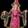 HALLOWEEN FANCY DRESS FUN GIRLS TRENDY WITCH PINK LG Age 9-12 -Halloween Costume Store halloween fancy dress fun girls trendy witch pink lg age 9 12 33965 p