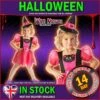 Halloween Fancy Dress ~ Girls Kitty Witch Costume -Halloween Costume Store halloween fancy dress girls kitty witch costume 39673 p