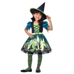 AMSCAN Halloween Girls Hocus Pocus Witch Costume