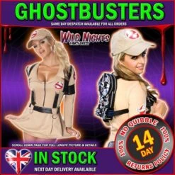 Halloween Ladies Sexy Miss Ghostbusters Dress