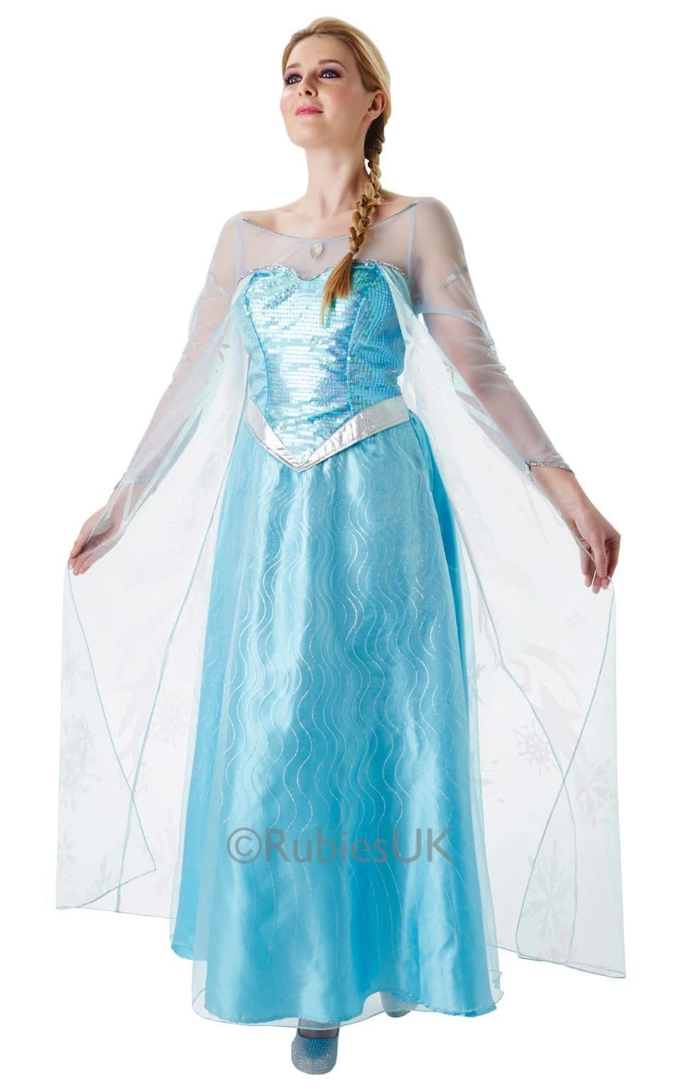 Ladies Disney Princess Frozen Elsa Costume 3 Ladies Disney Princess Frozen Elsa Costume