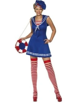 Smiffys Ladies Sailor Cutie Costume