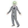 AMSCAN Mens Halloween Beetlejuice Costume -Halloween Costume Store mens halloween beetlejuice costume 60982 p