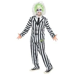 AMSCAN Mens Halloween Beetlejuice Costume