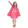 AMSCAN Pink Supergirl Fancy Dress Costume -Halloween Costume Store pink supergirl fancy dress costume 54400 p
