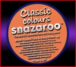 SNAZAROO 50 FACE PAINT 18ML POT APRICOT