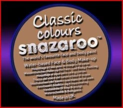 SNAZAROO 50 FACE PAINT 18ML POT LIGHT BEIGE