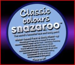 SNAZAROO 50 FACE PAINT 18ML POT PALE BLUE