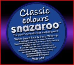 SNAZAROO 50 FACE PAINT 18ML POT ROYAL BLUE