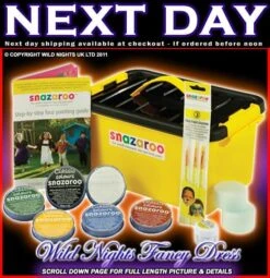 SNAZAROO PROFESIONAL FACE PAINT/PAINTING MINI KIT 300+ FACES