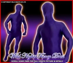 UNISEX ZENTAI SUIT CATSUIT PURPLE